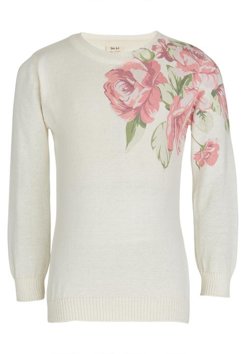 Soobe - Girls Sweater Stone/Beige