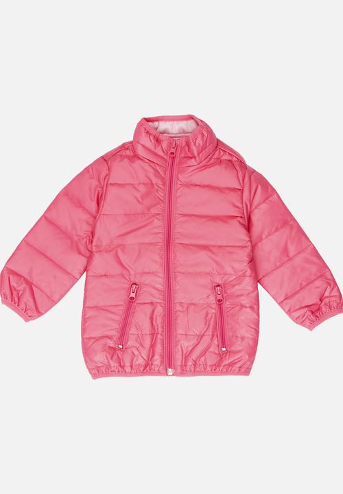 Soobe - Girls Puffy Jacket Mid Pink
