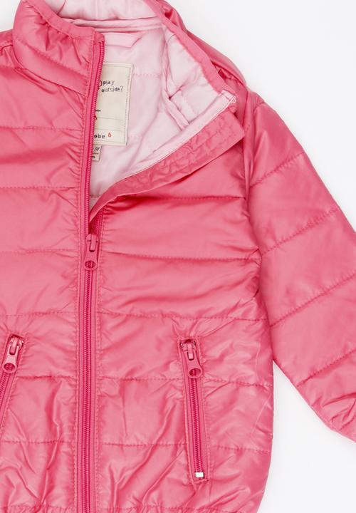 Soobe - Girls Puffy Jacket Mid Pink
