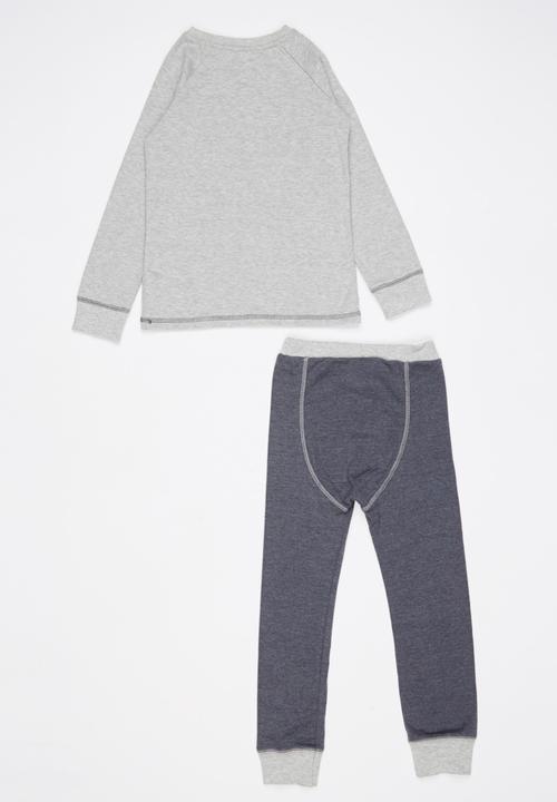 Soobe - Boys Pajamas Set Grey
