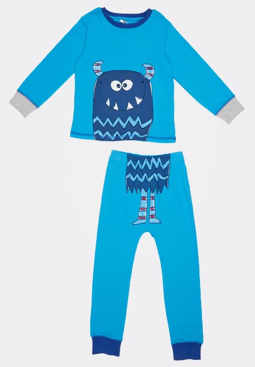 Soobe - Boys Pajamas Set Blue