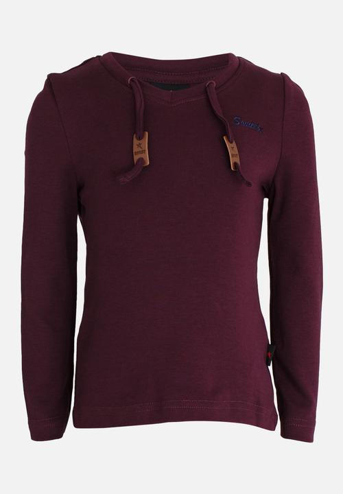 SOVIET - Preston Long Sleeve Tee Maroon
