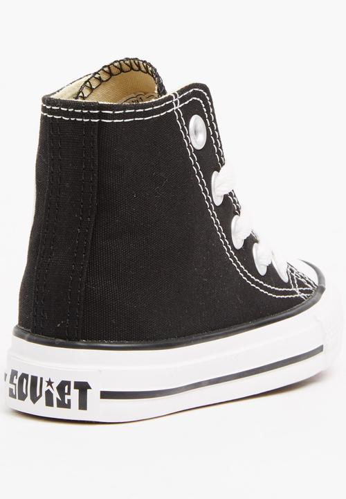 SOVIET - K viper hi cut canvas sneaker - black