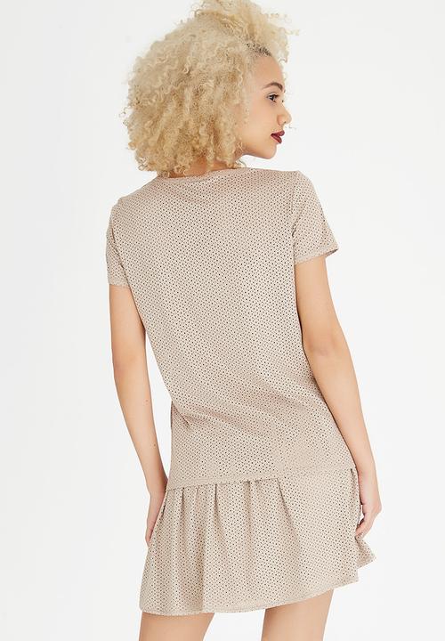 ONLY - Astrid Suede-look Top Nude
