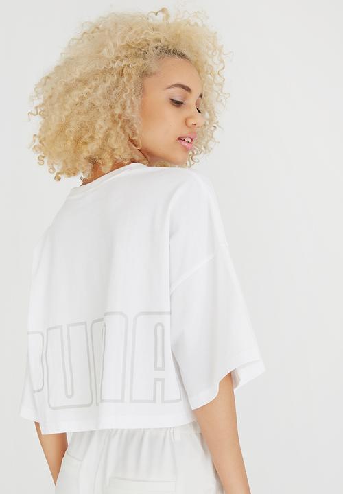 PUMA - Xtreme Cropped Top White