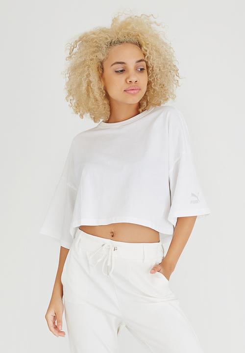 PUMA - Xtreme Cropped Top White
