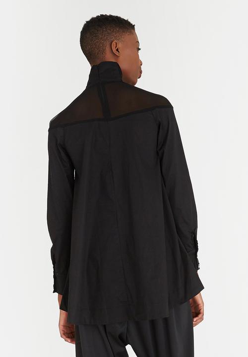 Leigh Schubert - Edwin Trapeze Shirt Black
