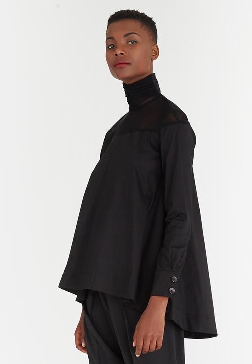 Leigh Schubert - Edwin Trapeze Shirt Black