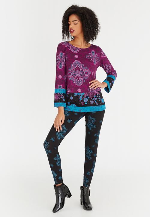 Maya Prass - Garnet Blouse Dark Purple