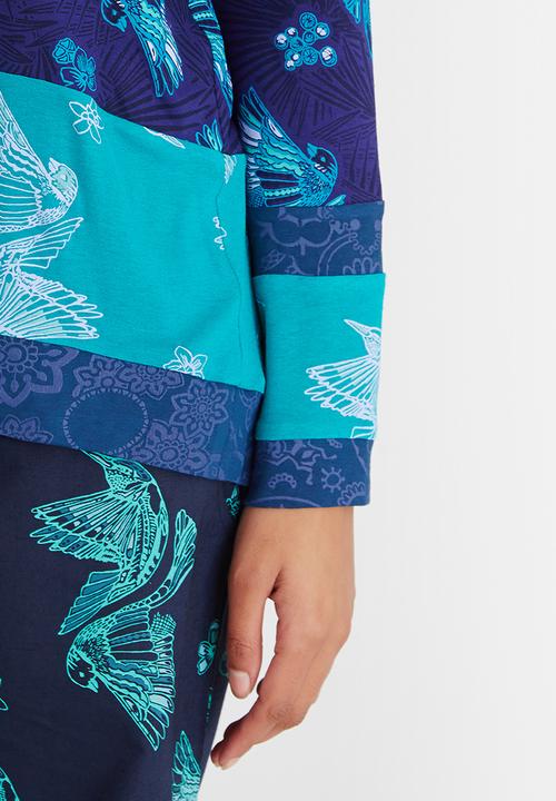 Maya Prass - Garnet Blouse Dark Blue