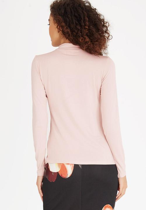 edit - Choker Top Pale Pink
