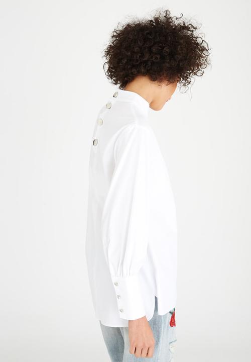 STYLE REPUBLIC - Structured Blouse White