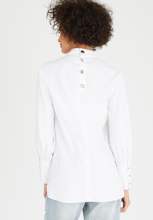 STYLE REPUBLIC - Structured Blouse White