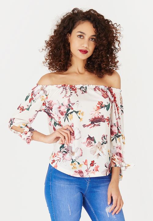 SISSY BOY - Be Mine Printed Blouse Pale Pink
