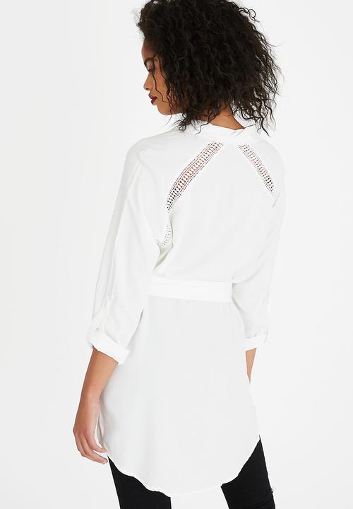 Vero Moda - Blossom Long Sleeve Shirt White