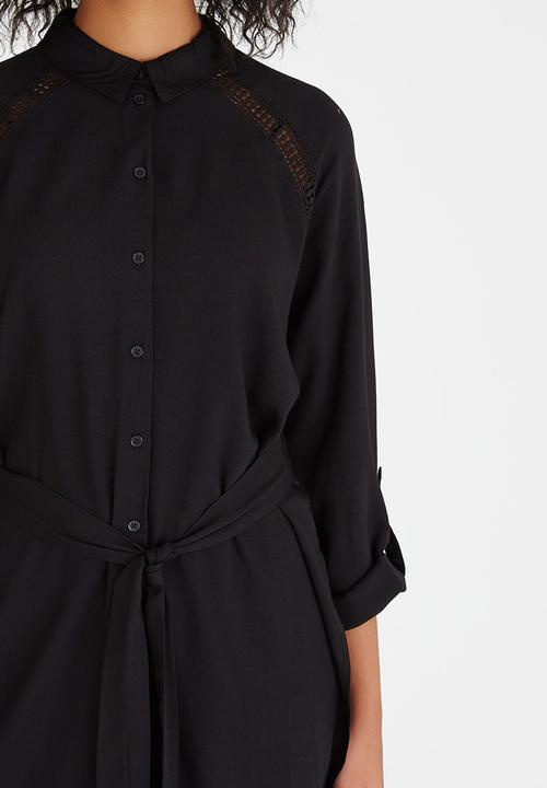 Vero Moda - Blossom Long Sleeve Shirt Black