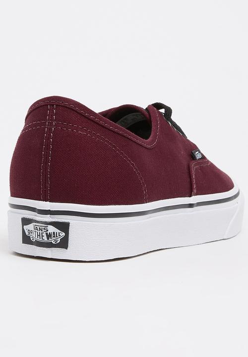 Vans - Authentic Sneakers Burgundy