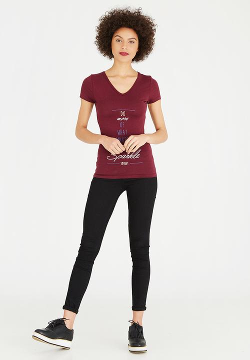 SOVIET - Hafren Tee Maroon