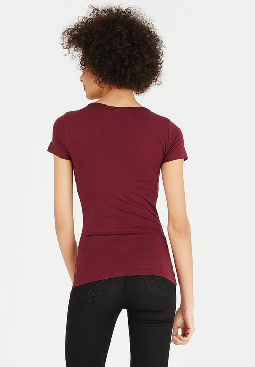 SOVIET - Hafren Tee Maroon