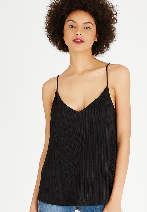 Kate Jordan - Shimmer Cami Vest Black