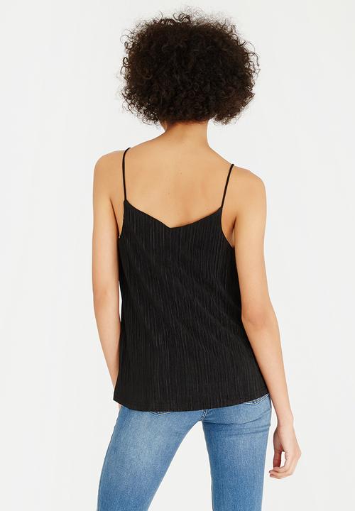 Kate Jordan - Shimmer Cami Vest Black