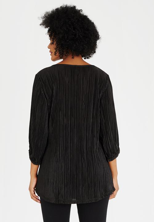 Me-a-mama - Bay Blouse Black