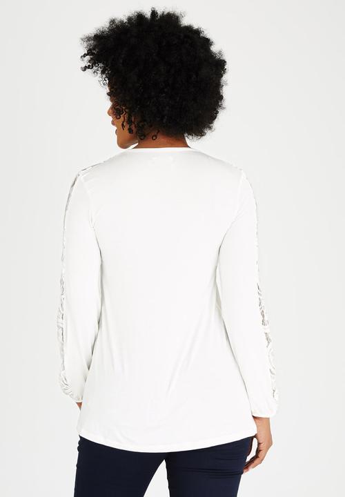 edit Maternity - Inverted Pleat Tunic Milk