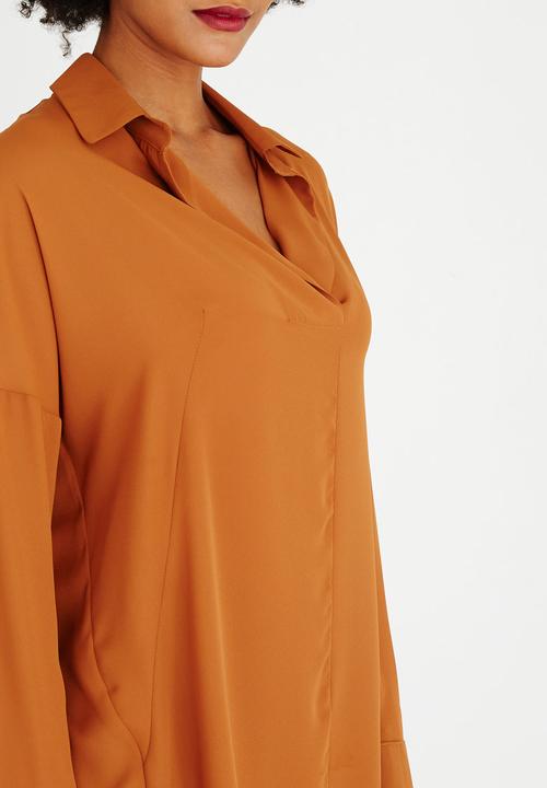 STYLE REPUBLIC - Oversized Blouse Tan