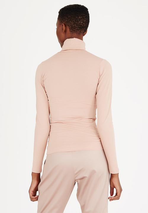 Droomer - High-neck Top Pale Pink