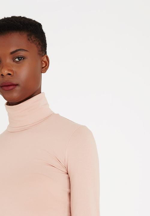 Droomer - High-neck Top Pale Pink