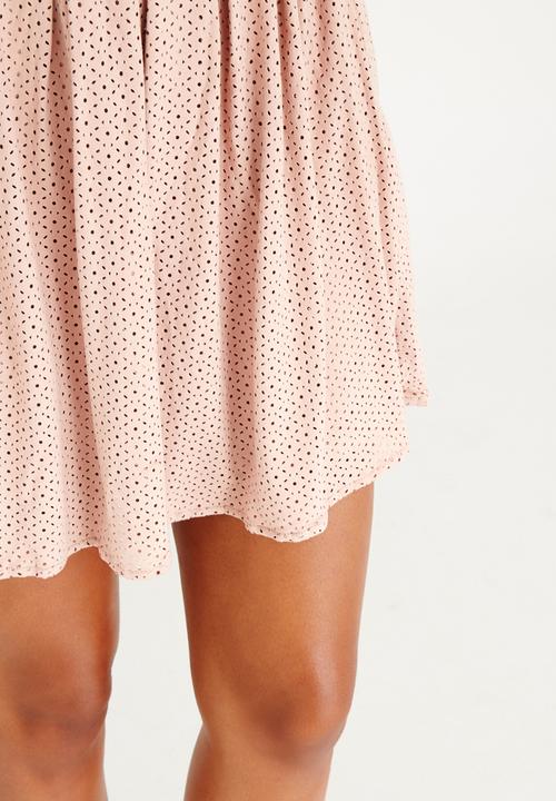 ONLY - Astrid Suede-look Skirt Pale Pink