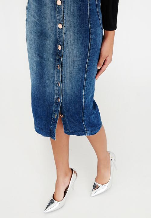 GUESS - Guess Denim Skirt Blue