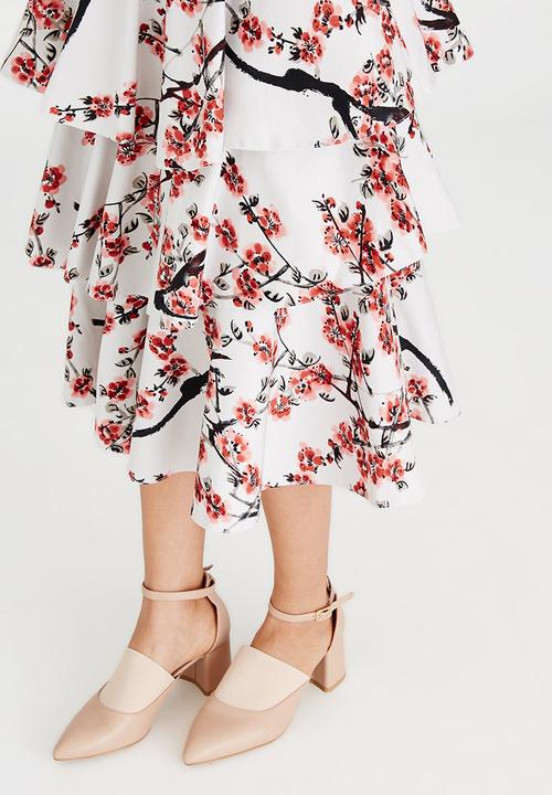 STYLE REPUBLIC - Frill Layer Midi Skirt Multi-colour
