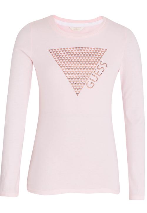 GUESS - Tri Design Tee Pale Pink