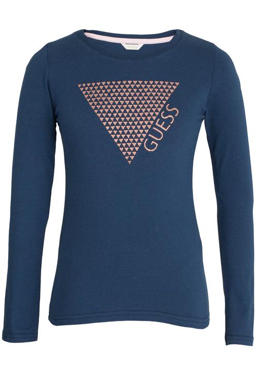 GUESS - Tri Design Tee Navy