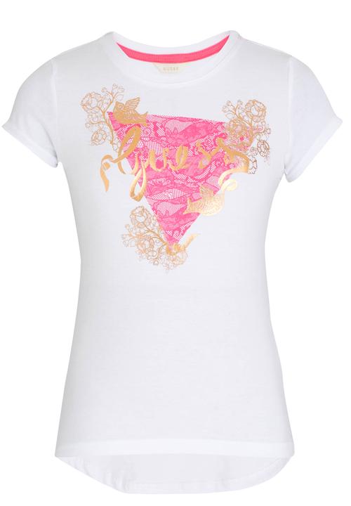 GUESS - Ribbon Tri Tee White