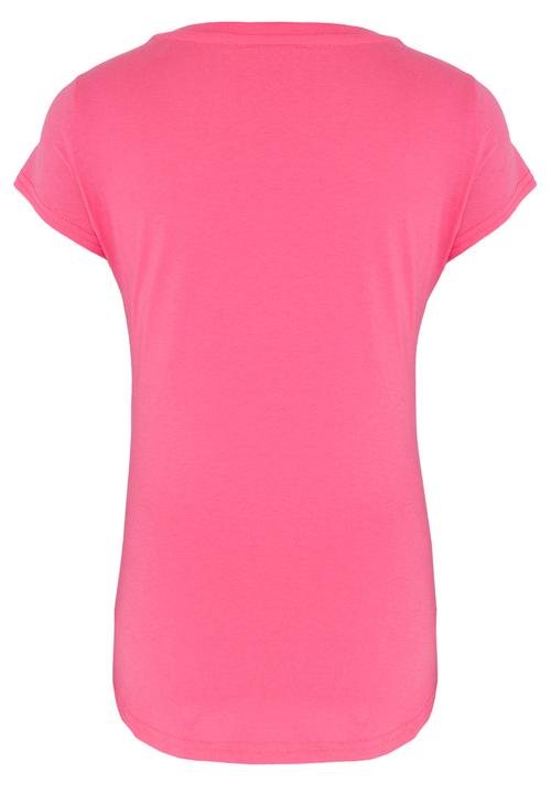 GUESS - Ribbon Tri Tee Mid Pink