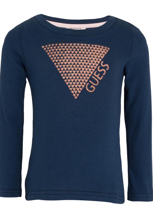 GUESS - Tri Design Tee Blue