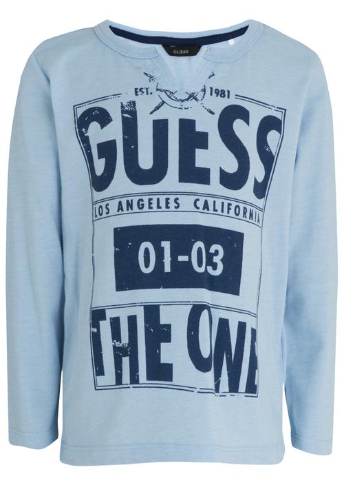 GUESS - L/S The One Tee Pale Blue