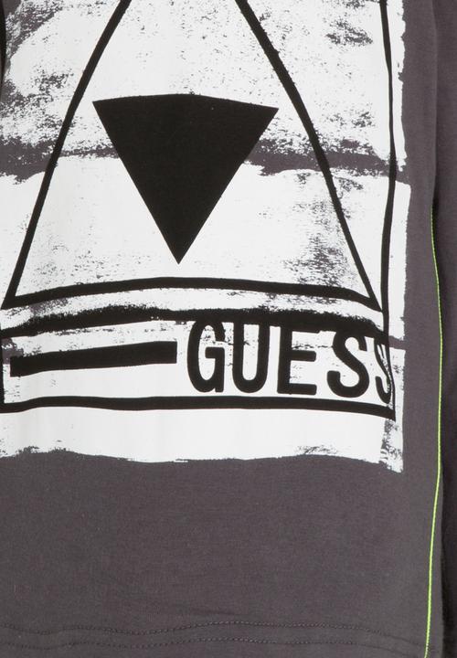 GUESS - L/S Guess Tessellate Tee Grey