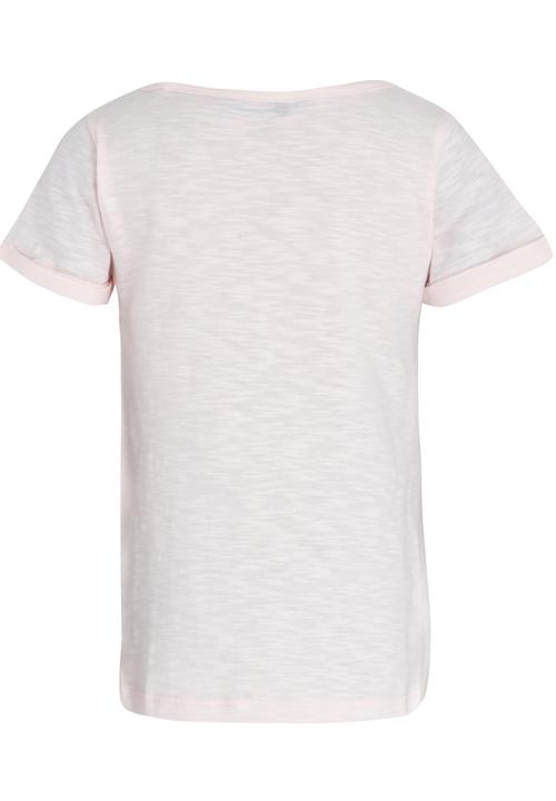 GUESS - High Low Printed Tee Pale Pink