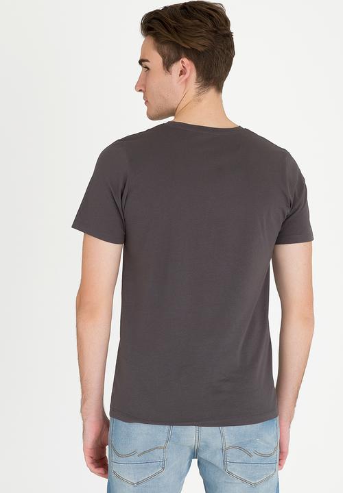 Jack & Jones - Venice Printed Tee Grey