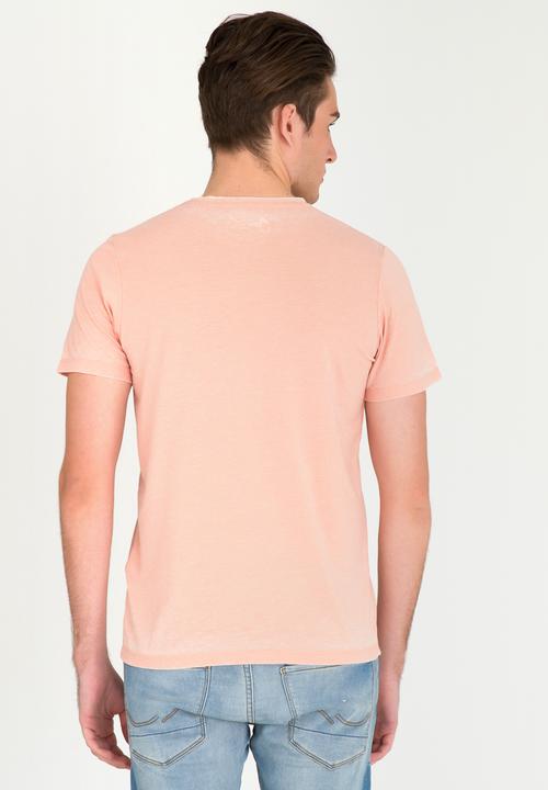 Jack & Jones - Hero Cotton Tee Peach