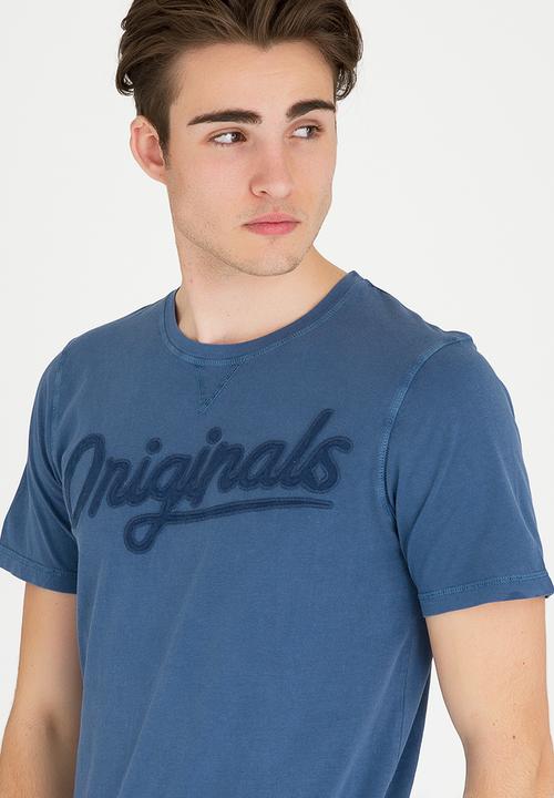 Jack & Jones - Crescent Tee Blue