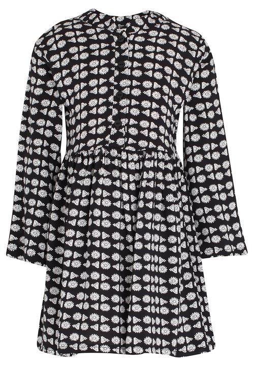 See-Saw - High Waist Dress Black and White
