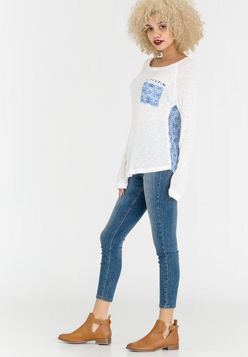 Rip Curl - Inca Blues Long Sleeve Tee White