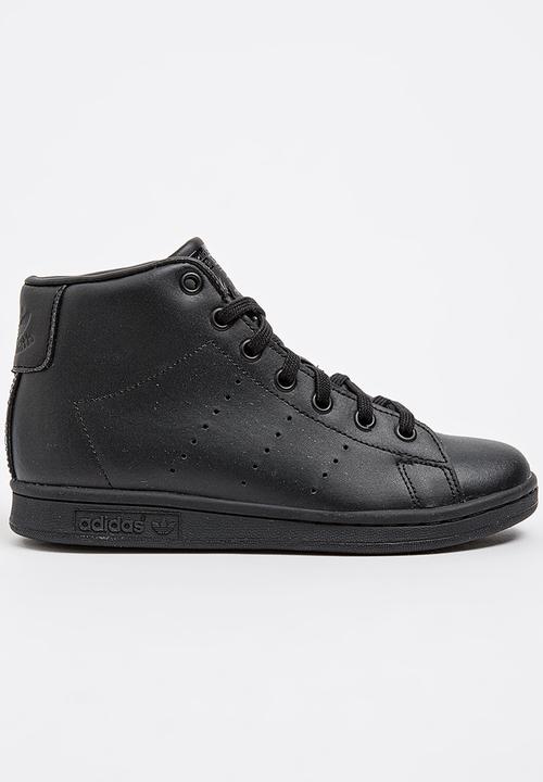 stan smith mid black