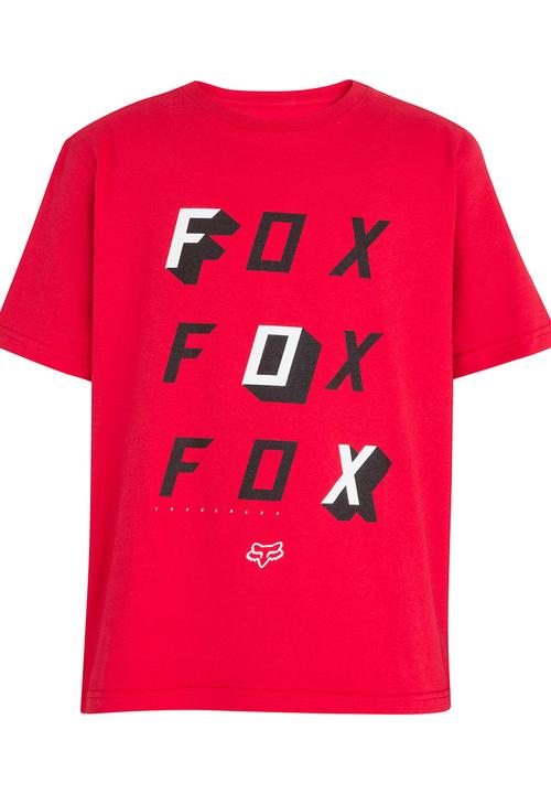 Fox - Illusory Tee Red