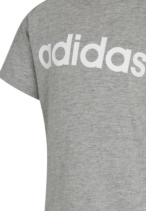 adidas Performance - Logo Tee Grey