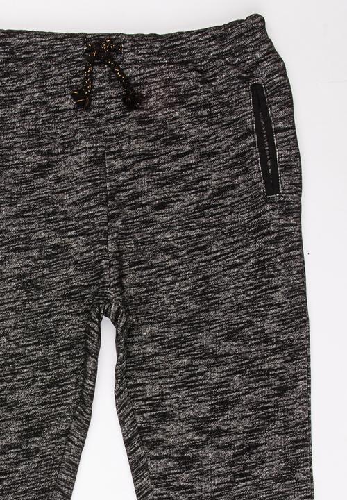 MINOTI - Space Dyed Fleece Jogger Dark Grey